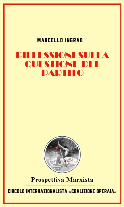 Marcello Ingrao – RIFLESSIONI SULLA QUESTIONE DEL&nbsp;PARTITO