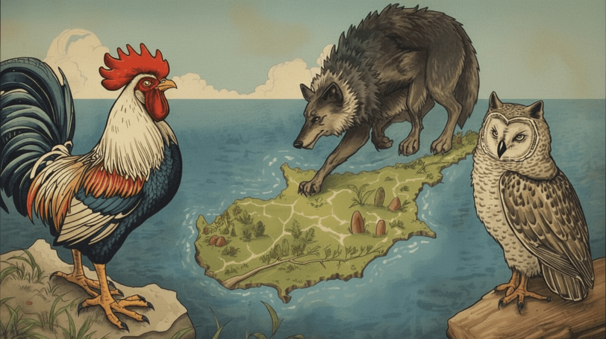 TRA IL GALLETTO FRANCESE E IL LUPO TURCO: LA CIVETTA&nbsp;GRECA
