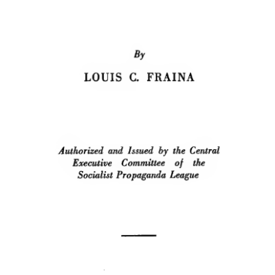 “REVOLUTIONARY SOCIALISM”